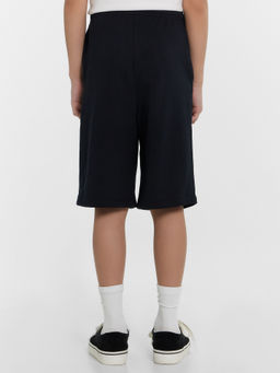 Шорты для мальчиков черные с принтом - Mark formelle фото 4