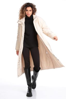 Пальто Golden Valley 7138 молочный  фото 2