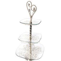 30829 Конфетница 3-х ярусная 29,5х29,5х63см MB (х6) - Mayer&boch фото 2