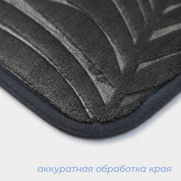 Коврик для ванной и туалета SAVANNA Патриция, 40?60 см, серый  фото 4