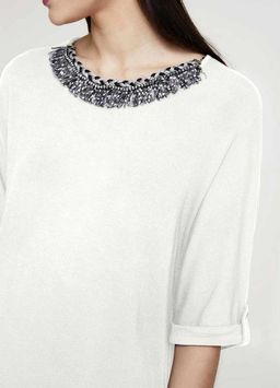 Блузка, экрю - Heine фото 7