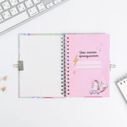 Анкета в твердой обложке на замочке А6 40 л Моя анкета - Artfox фото 16