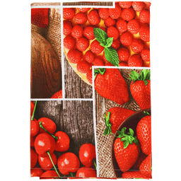 Урожай Скатерть 150х145см, длина стола до 110см, на 4 персоны, хлопок Премиум 186г/м2, Домашняя мода (Россия)  фото 3