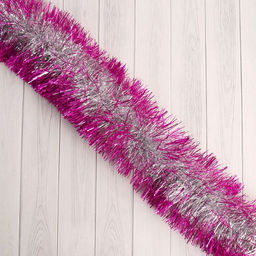 Цена за 10 шт. Мишура Алмаз d-8,5 см 200 см, микс - Зимнее волшебство фото 2