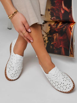 Туфли летние жен., белые, н/к 214938