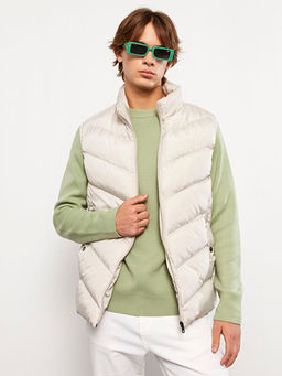 Standart Kal?p Dik Yaka Erkek ?i?me Yelek