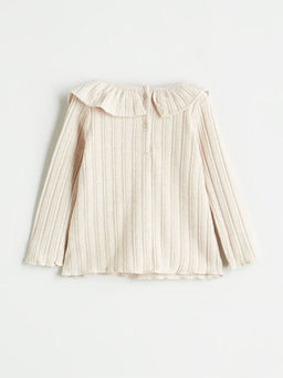 Bisiklet Yaka K?z Bebek Bluz ve Tayt 2li