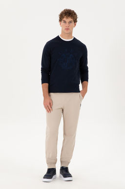 Мужские спортивные штаны с камнем