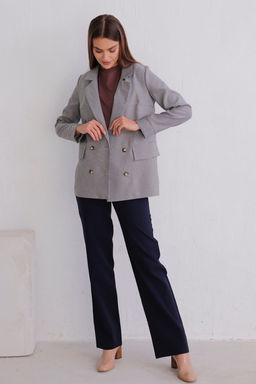 Martichelli Жакет двубортный серый  фото 17