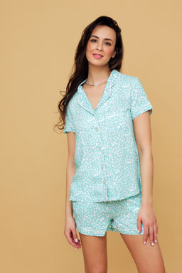 228 Пижама с рубашкой и шортами