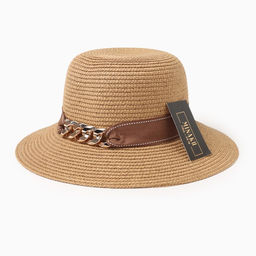 Шляпа женская MINAKU, бежевая, размер 58