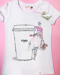 Эксклюзивная футболка Yana Pletneva упаковка плотный Zip пакет!