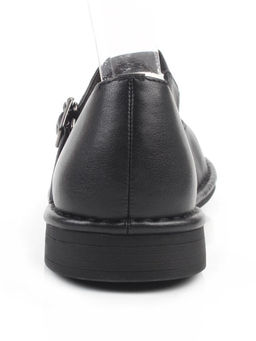 06-DLG27-1 BLACK Туфли женские (натуральная кожа)