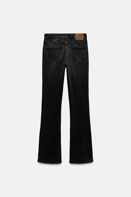 ZW COLLECTION BOOTCUT MID-RISE CONTOUR JEANS - Zara фото 8