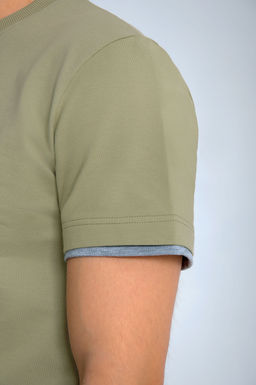 Арт. 63609 Комплект с шортами мужской 48-56 (5 шт) Цвет:полынь - Идеал фото 8