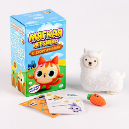 Мягкая игрушка с сюрпризом Дружная ферма, МИКС - Milo toys фото 4
