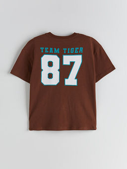 Team Tiger Bask?l? Erkek ?ocuk Ti??rt