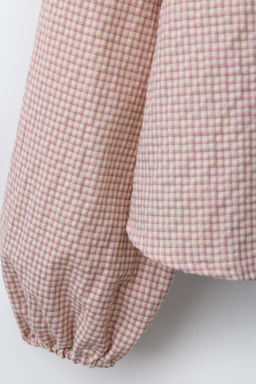 EMBROIDERED SHIRT WITH PETER PAN COLLAR - Zara фото 4