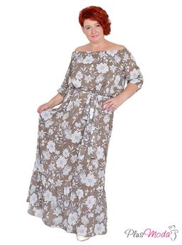 Платье Модель №1276 размеры 44-84 - Plusmoda фото 6