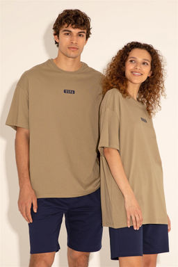 Футболка мужская U.S. Polo Assn хлопок цвета хаки фото 8