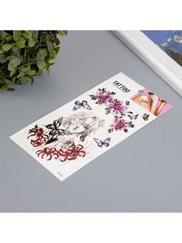 Цена за 2 шт. Переводные тату на тело цветные Твоя мечта, 10?20.5 см