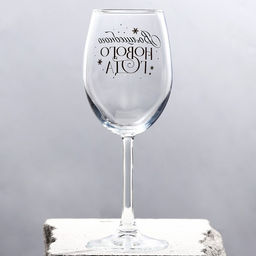 Бокал для вина новогодний Волшебного Нового года, 360 мл