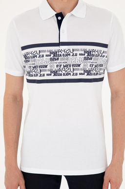 U. S. Polo Assn / Мужская белая футболка - U.s. polo assn фото 6