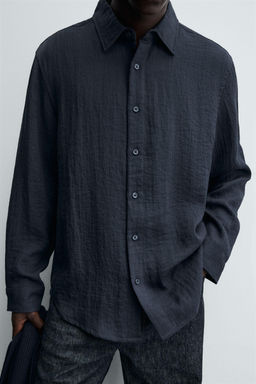 FLOWING RELAXED FIT SHIRT - Zara фото 5