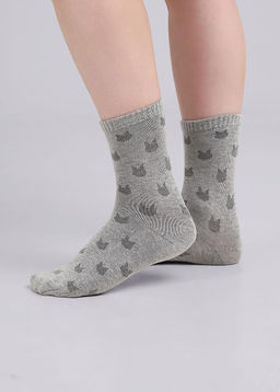 (CLE) C4423 носки дет. Дарк ажур