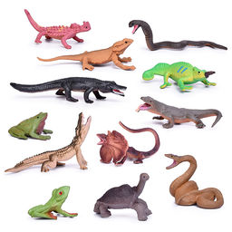 Набор животных "Рептилии" в пакете