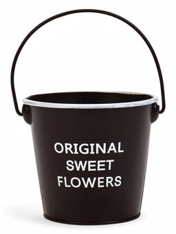 Цена за 2 шт. Кашпо - ведёрко Original Sweet Flowers, 600 мл, металл, коричневое - Take it easy фото 6