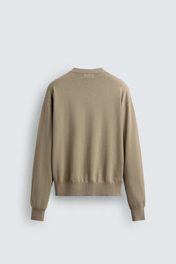COTTON-RAMIE SWEATER - Zara фото 8