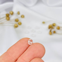 Бусины для украшений из Горного Хрусталя (10 шт)