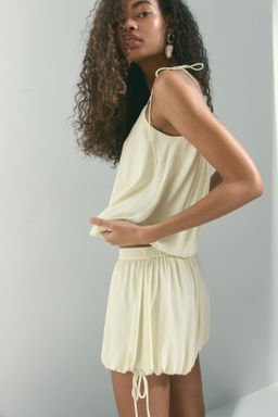 Pantal?n corto globo con cord?n de ajuste - H&m фото 3