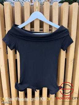 Футболка женская со спущенным плечами - Bruno фото 3