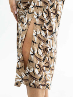 Платье женское, цвет коричневый