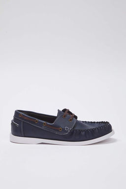 Trendyolmilla Shoes Lacivert Erkek Duz Loafer Ayakkab? TAKSS25LA00018  фото 3