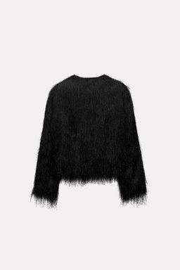 FRINGED JACKET - Zara фото 6