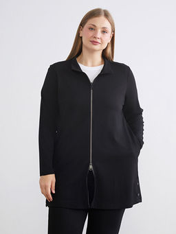 Dik Yaka Oversize Kad?n H?rka