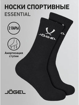 Носки высокие JOGEL ESSENTIAL High Cushioned Socks, черный