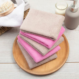 Махровые полотенца Этель Hi, baby, 30?30 см - 5 шт., хлопок 100%