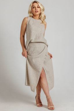 Юбка женская 216/01/Бежевый