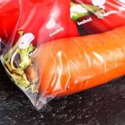 Цена за 100 шт. Пакет для заморозки с двойным zip-lock замком 18×20 см