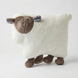 Подушка декоративная арт.1184692-26 Овечка СОНЯ шерсть