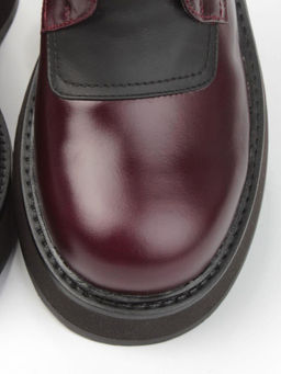 01-C1115-2 VINOUS Ботинки демисезонные женские (натуральная кожа, байка)