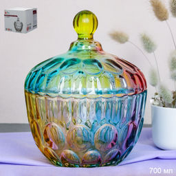 Сахарница 700 мл цветная / S-114 / TG-510 /уп 16/ - Галеонтрейд фото 8