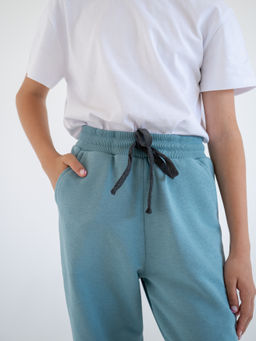 Джоггеры трикотажные 3х нитка петельный - Lesi kids фото 11