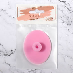 Цена за 5 шт. Щётка для умывания «Овал» на присоске, 6.3×5 см, МИКС