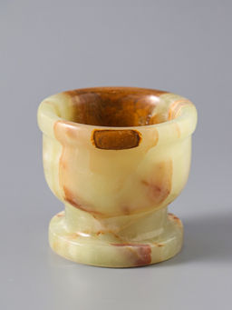 Набор: ступка с пестиком, оникс, 7×8×8.5 см