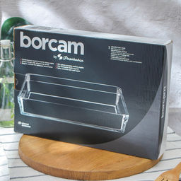 Форма для выпечки и запекания Paşabahçe Borcam, 36.7×25.7×6 см, жаропрочное стекло, прозрачная